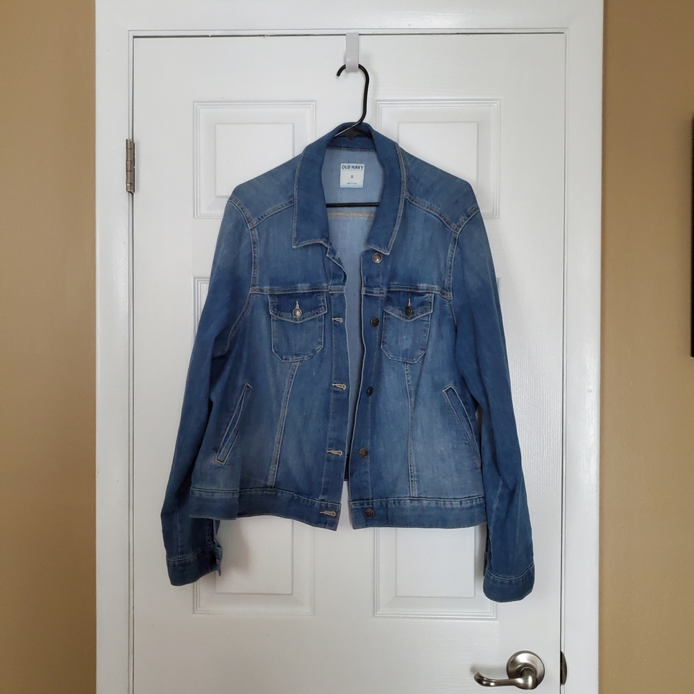Old Navy Medium Wash Denim Jacket